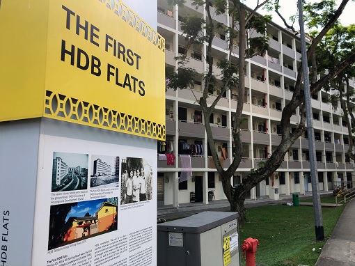 Singapore First HDB Flats