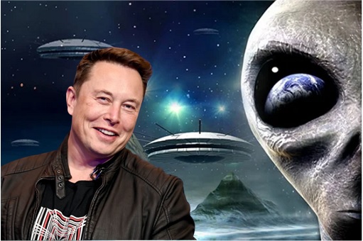 Elon Musk - UFO Aliens - Friends