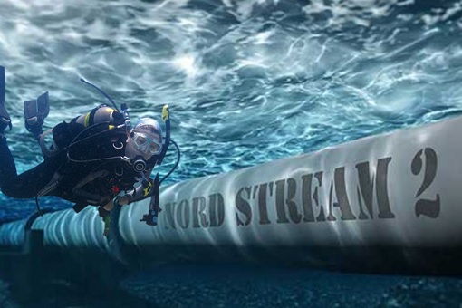 US Navy Diver Blows Up Nord Stream Pipelines