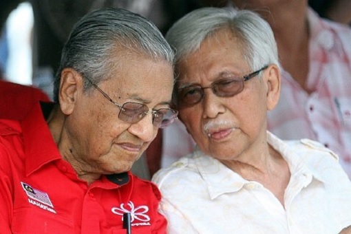 Mahathir Mohamad and Daim Zainuddin