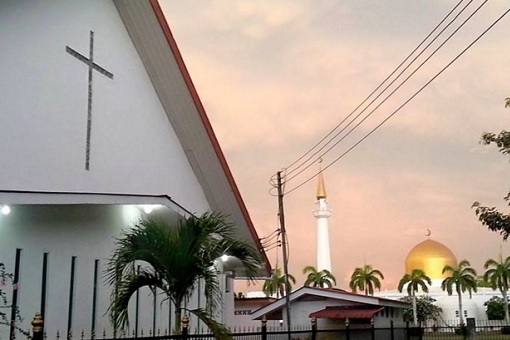 Church Mosque in Sarawak