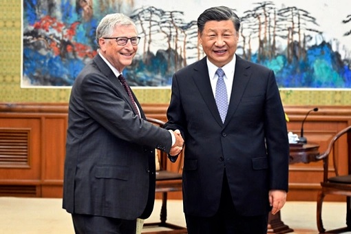 Bill Gates Meets Xi Jinping
