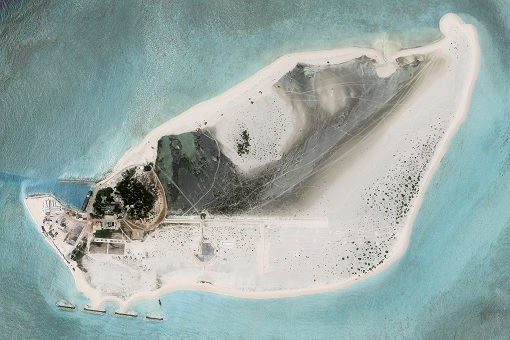 China Building Runway - Triton Island - South China Sea