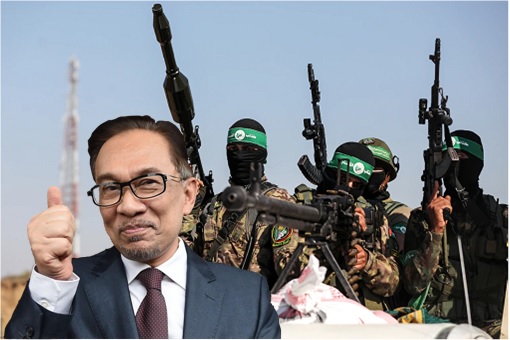 Anwar Ibrahim - Support Hamas Terrorists