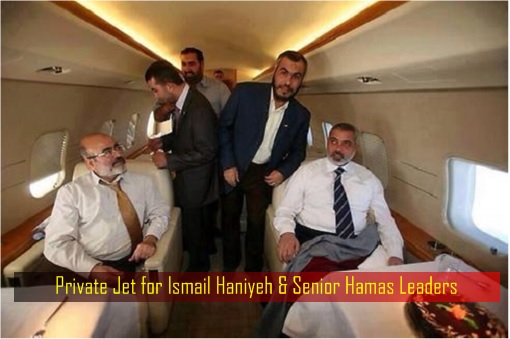 Private Jet for Ismail Haniyeh and Senior Hamas Leaders