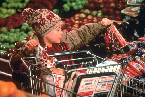 Home Alone Movie - Shopping Groceries - Inflation