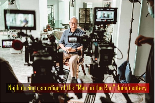Man On The Run - Netflix Documentary - Najib Razak During Recording