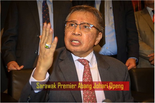 Sarawak Premier Abang Johari Openg