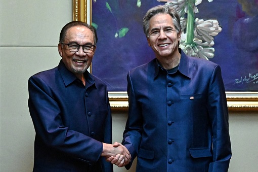 Anwar Ibrahim Meets Antony Blinken
