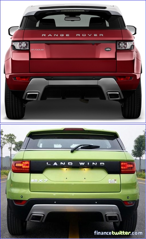 Meet Land Wind China s Clone Copy Of UK s Range Rover Evoque Meet Land Wind China s Clone Copy Of UK s Range Rover Evoque