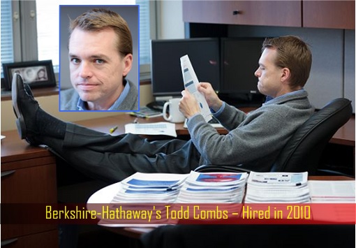 Berkshire-Hathaway's Todd Combs – Hired in 2010