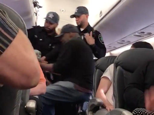 United Airlines Flight 3411 - Three Security Officers Violently Dragged Chinese David Dao