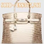 New World Record - Himalaya Hermès Birkin Handbag Sold For $377,000