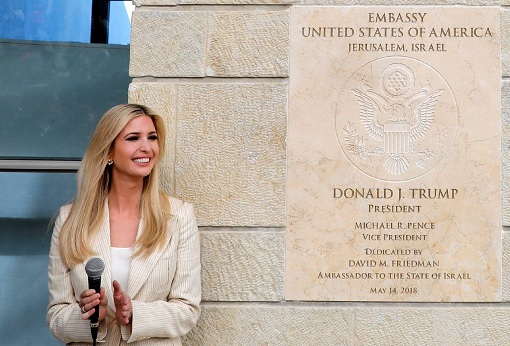 US Embassy in Jerusalem Israel - Ivanka Trump