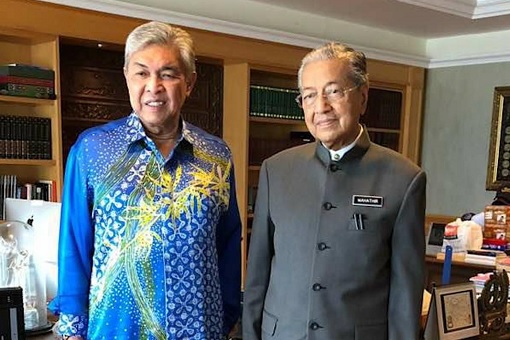 Zahid Hamidi Meets Mahathir Mohamad - After 14th General Election