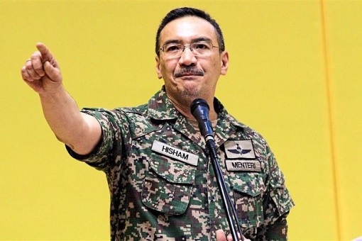 Hishammuddin Hussein - Military Fatigues