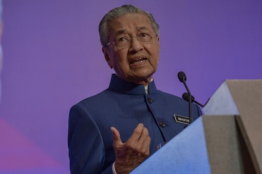 Mahathir Mohamad - Delivering Speech in China - August 2018