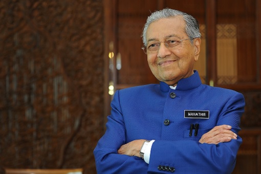 Mahathir Mohamad - Blue Suit
