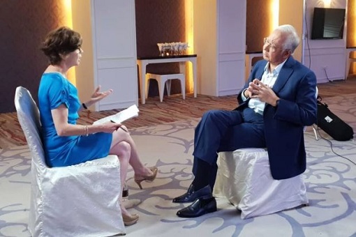 Al-Jazeera Interview - Najib Razak with Mary Ann Jolley