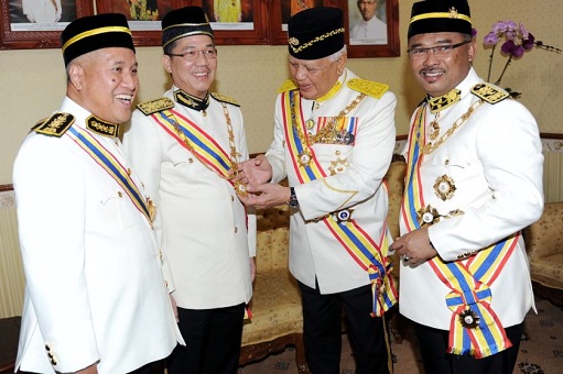 Malacca Governor Mohd Khalil Yaakob Birthday - Title Awards