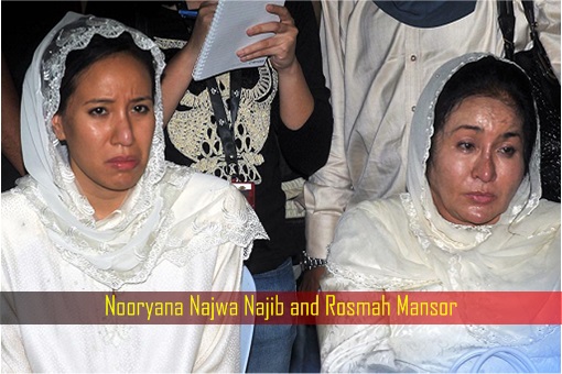 Nooryana Najwa Najib and Rosmah Mansor