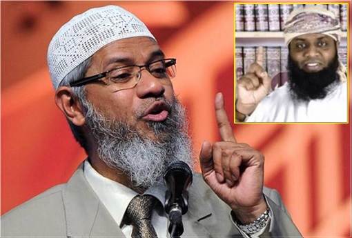 Indian Muslim Preacher Zakir Naik - Sri Lanka Terror Attack Mastermind Moulvi Zahran Hashim
