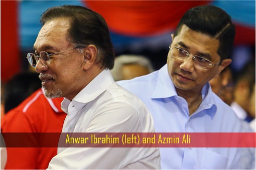 Anwar Ibrahim and Azmin Ali