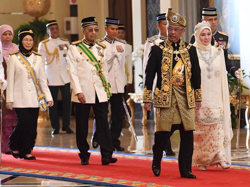 New King - Sultan Abdullah of Pahang Inauguration As Agong