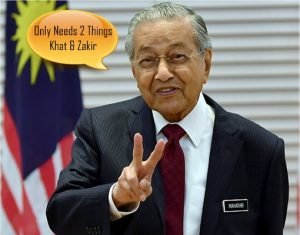 How Mahathir Uses Khat & Zakir To Promote Himself As The Greatest Hero ...