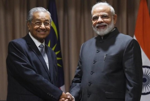 PM Mahathir Mohamad Meets PM Narendra Modi - Russia