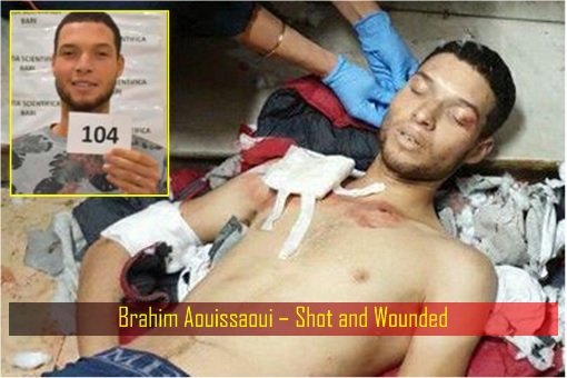 France Terrorist Attack - Brahim Aouissaoui - Shot and Wounded in Nice