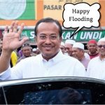Sorry, I'm On Holiday In New Zealand - Chief Minister Samsuri Honeymooning While 40,000 Flood Victims Suffering