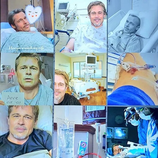 Love Scam - Brad Pitt in Hospital - AI-Generated