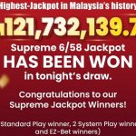 Sports Toto's Record RM121 Million Jackpot Finally Hit - 4 Lucky Punters Celebrate Coming CNY With Massive Fortune