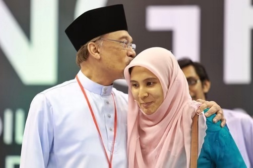 PKR - Anwar Ibrahim and Nurul Izzah
