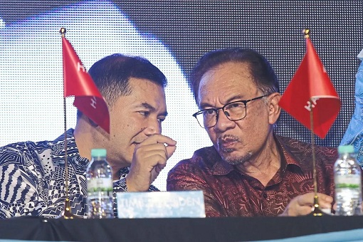 PKR - Rafizi Ramli and Anwar Ibrahim