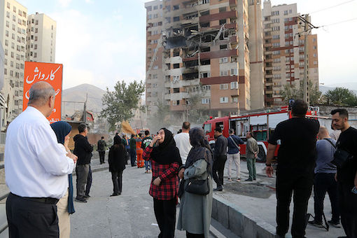 Israel Attack Iran - Damaged Building 2