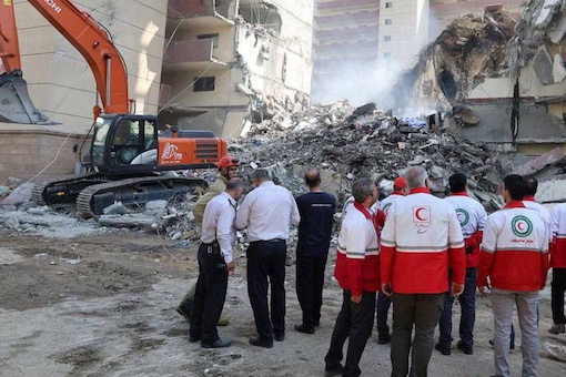 Israel Attack Iran - Damaged Building