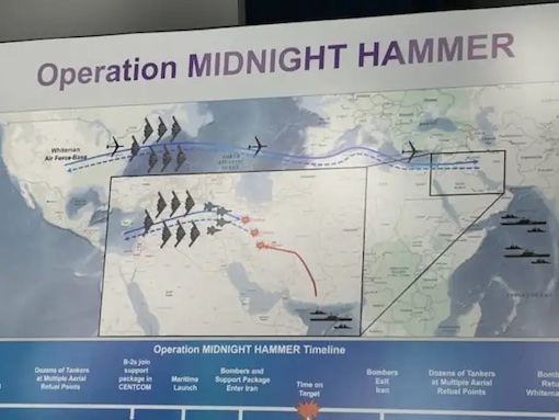 Operation Midnight Hammer - Map
