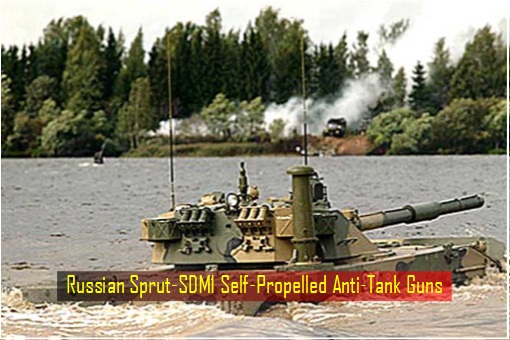 Russia Sprut-SDM1 Self-Propelled Anti-Tank Guns