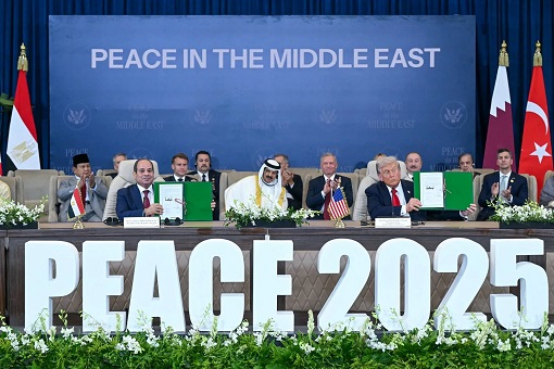International Peace Summit Egypt - Signing of Peace