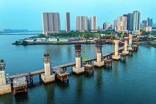 Johor-Singapore Rapid Transit System RTS Link - Construction