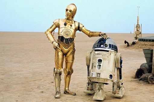 Star Wars - R2D2 and C3PO Robots