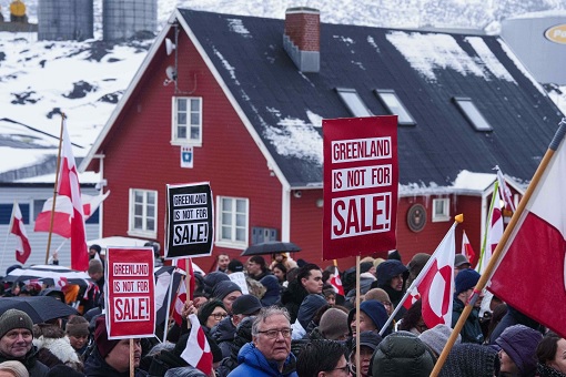 Greenland Protest - Not For Sale