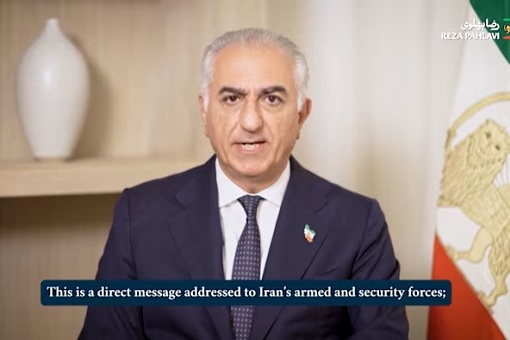Iran Protest Revolution - Reza Pahlavi Message