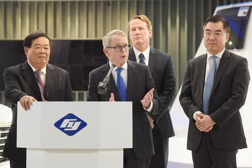 Fuyao Glass America - Chairman with Ohio Governor