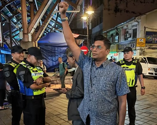 Rally - Hate Preacher Zamri Vinoth