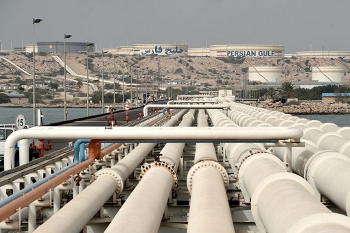 Iran Kharg Island - Crude Pipeline