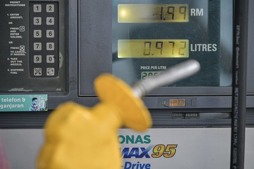 RON95 Petrol Subsidy - Price at Petronas Pump