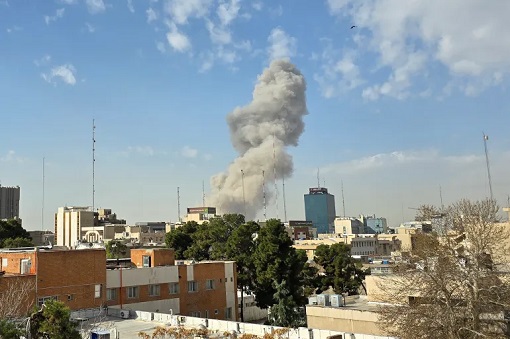 US-Israel Attack Iran - Tehran in Smoke